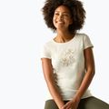 Tricou de trekking pentru femei REGATTA Breezed barley white 4