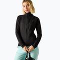 Bluză pentru femei Dare 2b Lowline Full Zip Core Stretch black