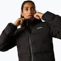 Palton căptușit pentru femei REGATTA Altoro Thermal Long black/mocha 8