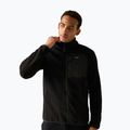 Bluză fleece pentru bărbați REGATTA Frankie Borg black/black