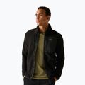 Bluză fleece pentru bărbați REGATTA Frankie Borg black/black 5