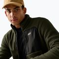 Bluză fleece pentru bărbați REGATTA Frankie Borg dark khaki/black 6