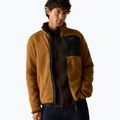 Bluză fleece pentru bărbați REGATTA Frankie Borg rich tan/black 4