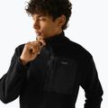 Bluză fleece pentru bărbați REGATTA Frankie Borg Half Zip black/black 7