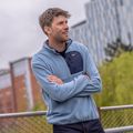 Bluză fleece pentru bărbați REGATTA Frankie Borg Half Zip grey mirage/black 12