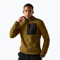 Bluză fleece pentru bărbați REGATTA Frankie Borg Half Zip rich tan/black 3