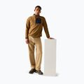 Bluză fleece pentru bărbați REGATTA Frankie Half Zip rich tan/navy 2