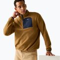 Bluză fleece pentru bărbați REGATTA Frankie Half Zip rich tan/navy 4