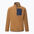 Bluză fleece pentru bărbați REGATTA Frankie Half Zip rich tan/navy 7