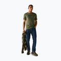 Tricou pentru bărbați Regatta ClineIX dark khaki mountain reflect 2