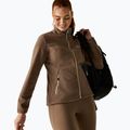 Bluză fleece pentru femei Regatta Floreo IV mocha/light vanilla 3