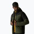 Geacă de ploaie pentru bărbați REGATTA Highton Stretch Padded dark khaki/black 4