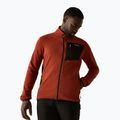 Bluză fleece pentru bărbați REGATTA Eadle burnt henna/black 3