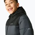 Geacă izolată pentru copii REGATTA Lofthouse black/seal grey 7