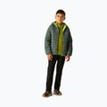 Geacă izolată pentru copii REGATTA Lofthouse dark forest green/wild lime 2