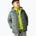 Geacă izolată pentru copii REGATTA Lofthouse dark forest green/wild lime 6