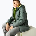 Geacă izolată pentru copii REGATTA Lofthouse dark forest green/wild lime 7