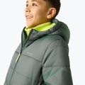 Geacă izolată pentru copii REGATTA Lofthouse dark forest green/wild lime 10