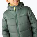 Geacă izolată pentru copii REGATTA Lofthouse dark forest green/wild lime 11