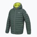 Geacă izolată pentru copii REGATTA Lofthouse dark forest green/wild lime 15