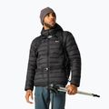 Geacă cu puf pentru bărbați REGATTA Hooded Marizion black/burnt henna 3