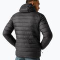 Geacă cu puf pentru bărbați REGATTA Hooded Marizion black/burnt henna 4