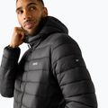 Geacă cu puf pentru bărbați REGATTA Hooded Marizion black/burnt henna 5