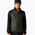 Geacă hibrid pentru bărbați REGATTA Clumber Hybrid dark khaki/black/sunset