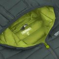 Geacă cu puf pentru copii REGATTA Hooded Marizion dark forest green/wild lime 17