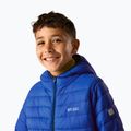 Geacă cu puf pentru copii REGATTA Hooded Marizion olympian blue/aviator blue 5