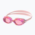 Ochelari de înot pentru copii Speedo Futura Hydrospex Printed Jr pink lemonade chilly dye/vermillion
