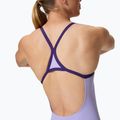 Costum de înot întreg pentru femei Speedo Solid Turnback bright lavender 4