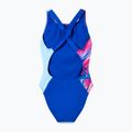 Costum de baie întreg pentru femei Speedo FL Placement Printed Powerback brushy shadows/cruise 8