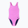 Costum de baie întreg pentru femei Speedo Solid Leaderback orchid shine