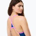 Costum de baie întreg pentru femei Speedo Solid Turnback denim teal 4