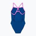 Costum de baie întreg pentru femei Speedo Solid Turnback denim teal 7
