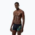Boxeri de baie pentru bărbați Speedo Medley Logo Aquashort anthracite/hyper teal 5