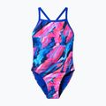 Costum de baie întreg pentru femei Speedo FL Printed Turnback brushy glitch/hope 6