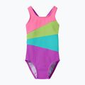 Costum de baie întreg pentru copii Speedo Radiating Splice neon jelly