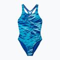 Costum de baie întreg pentru copii Speedo Hyperboom Print Medalist night watch/hyper teal