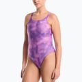 Costum de baie întreg pentru femei Nike Hydrastrong Multi Pr light magenta