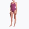 Costum de baie întreg pentru femei Nike Effortless Essential desert pink 2