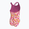 Costum de baie întreg pentru copii Nike Spiderback desert pink 3