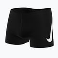 Boxeri de baie pentru băieți Nike Logo Graphic Square Leg black