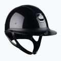 Samshield Miss Shieldshadow Cască de călărie lucioasă neagră 312565909030844