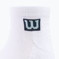 Șosete de antrenament pentru bărbați Wilson 3PP Premium Low Cut 3 pachete de 3 șosete albe W8F1W-3730 3