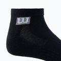 Șosete de antrenament pentru bărbați Wilson 3PP Premium Low Cut 3 pachete de 3 șosete negre W8F2B-3730 3