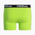 Wilson 2-pachet de boxeri pentru bărbați, negru, lime W875V-270M 5