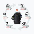 Rucsac de schi Gregory Verte 18 l carbon bronze 5