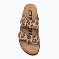 Papuci pentru femei O'Neill Sandy Platform Low leopard 5